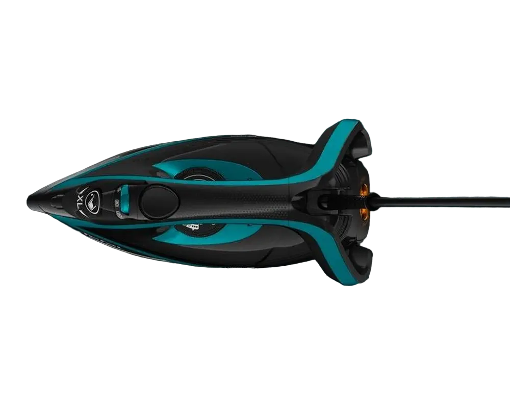 Утюг Tefal Puregliss Чёрный/Бирюзовый