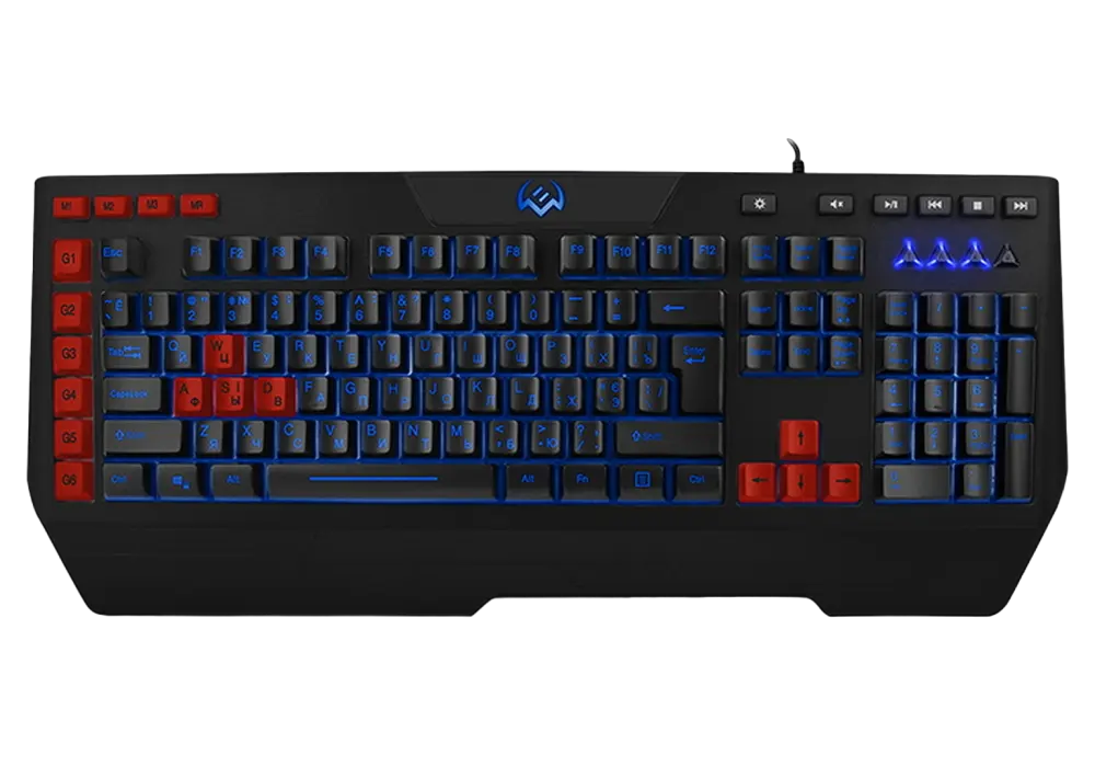 Клавиатура SVEN KB-G9600 Мембрана Черный