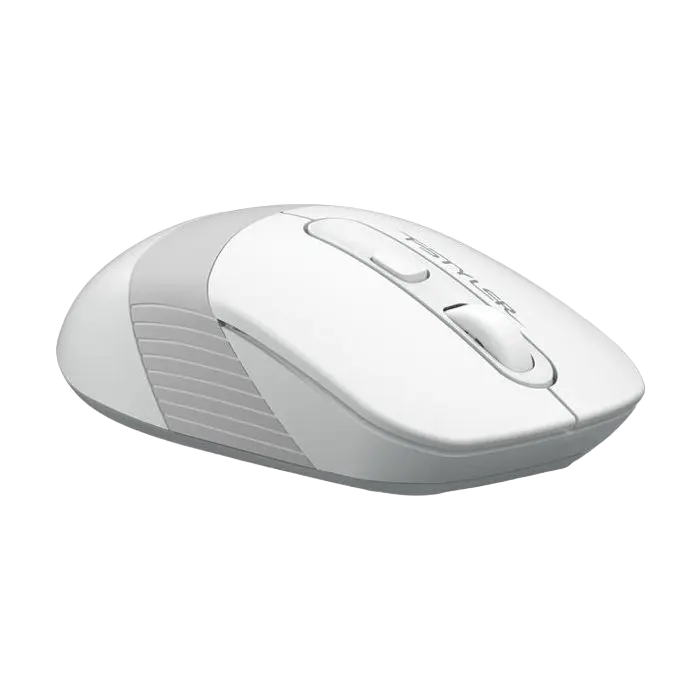 Беcпроводная мышь A4Tech FG10 Беспроводное Белый/Серый