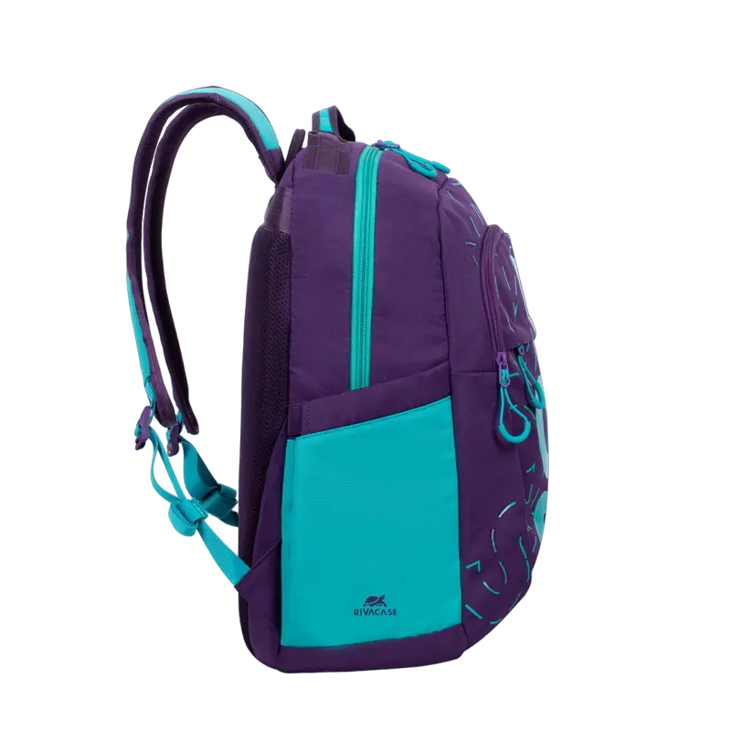 Повседневный рюкзак Rivacase Heide Фиолетовый/Аквамарин