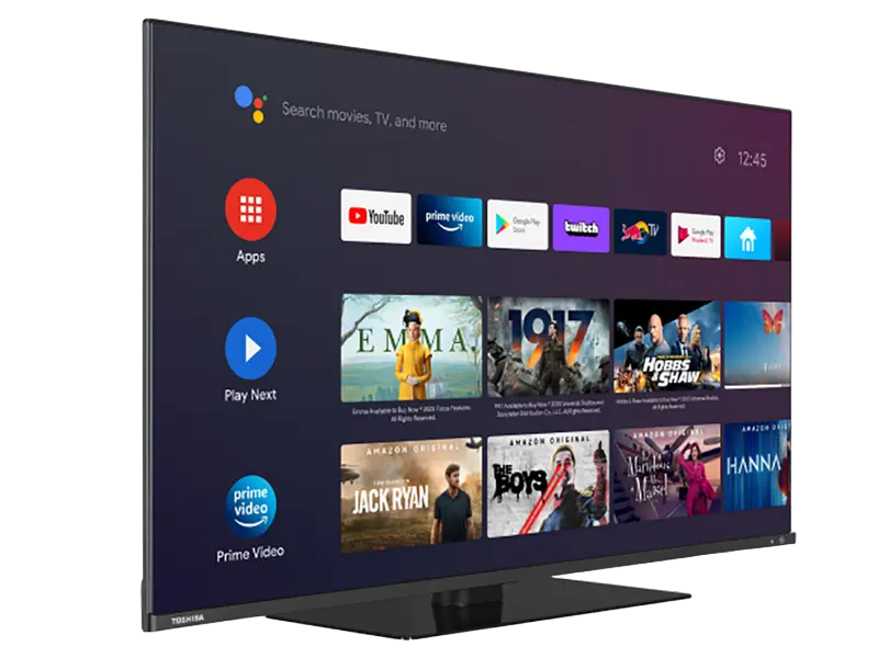 43" QLED SMART Телевизор Toshiba 43QA7D63DG Черный