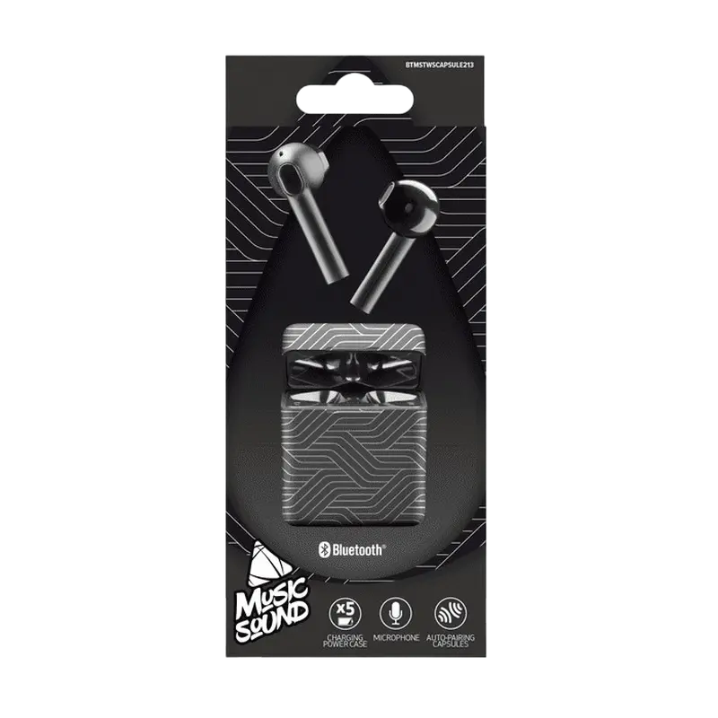 Căști Cellularline Music Sound Fantasy Black Lines