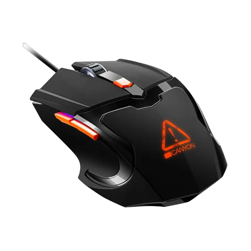Игровая мышь Canyon Vigil Проводное Чёрный