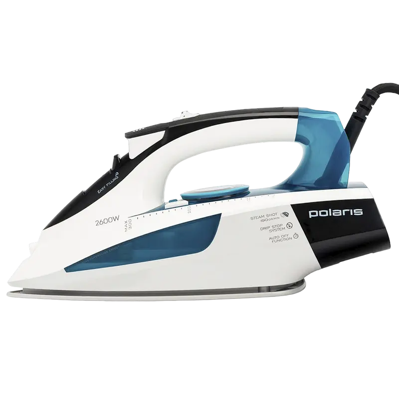 Утюг Polaris PIR 2695AK Белый | Бирюзовый