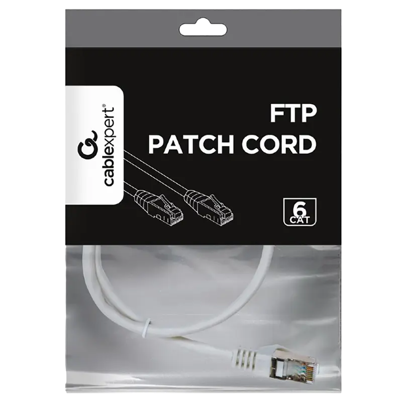 Патч-корд Cablexpert PP6-1M Серый
