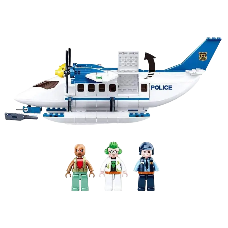 Конструктор Sluban Police - Manhunt by Air Разноцветный