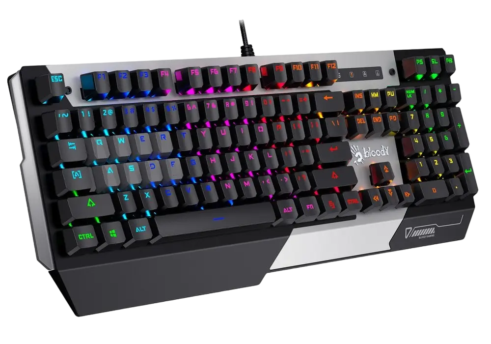 Tastatură Bloody B865R Mecanic Argintiu