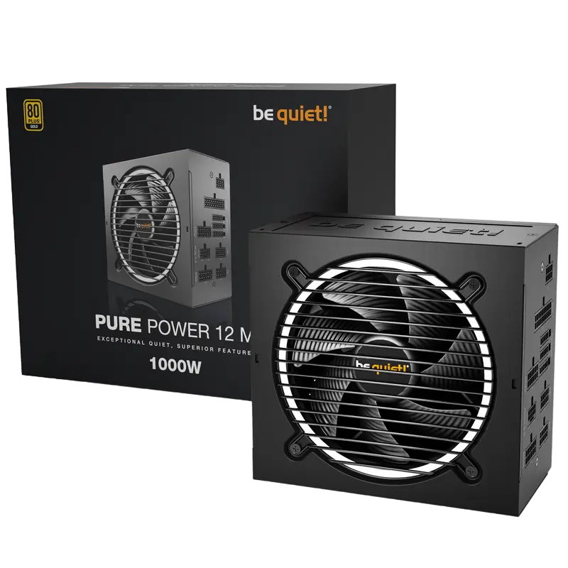 Tip Блок питания для компьютеров be quiet! Pure Power 12 M ATX Черный