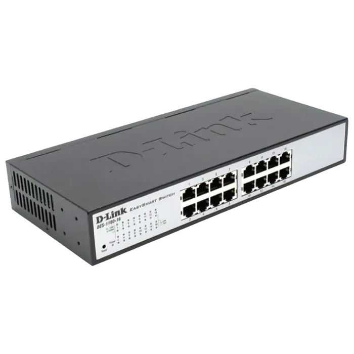 Сетевой коммутатор D-Link DES-1100-16 Черный