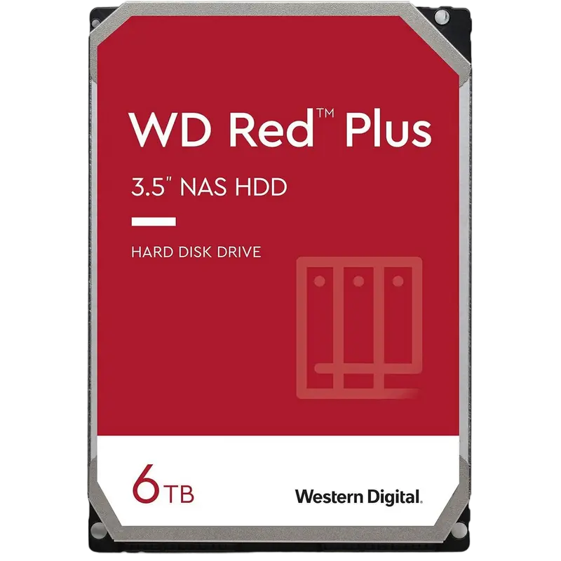 Unitate HDD Western Digital WD Red Plus WD Red Plus™ 6 TB