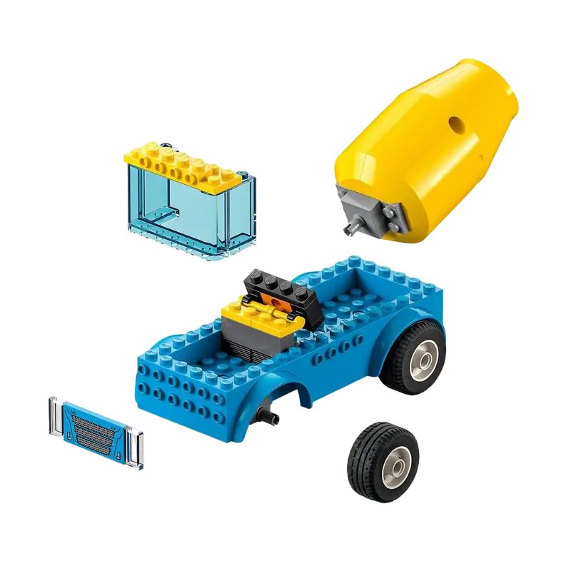 Constructor LEGO Cement Mixer Truck Multicolor