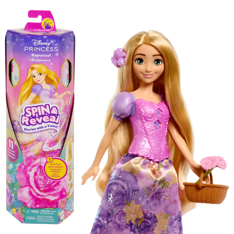 Barbie Spin Reveal Rapunzel