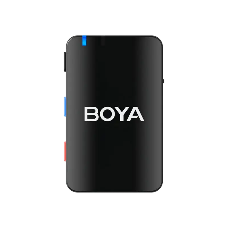 Портативный записывающий микрофон Boya Boyamic 3in1 Беспроводной Черный