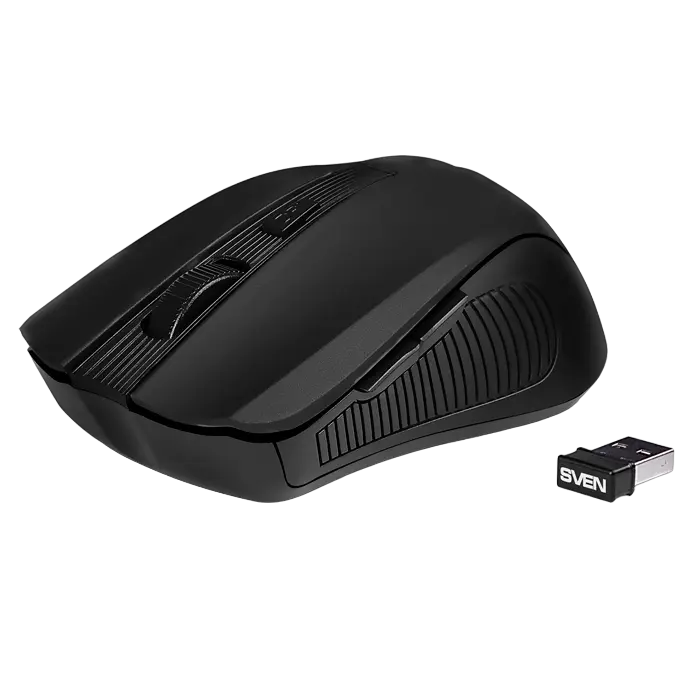 Беcпроводная мышь SVEN RX-350W Беспроводное Чёрный
