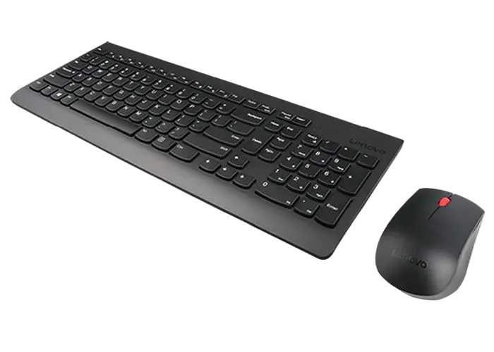 Клавиатура и мышь Lenovo Essential Мембрана Черный