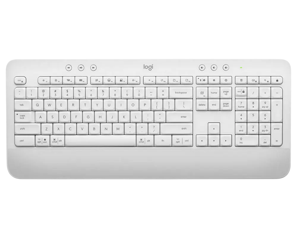 Set Tastatură + Mouse Logitech MK650 Membrană Alb