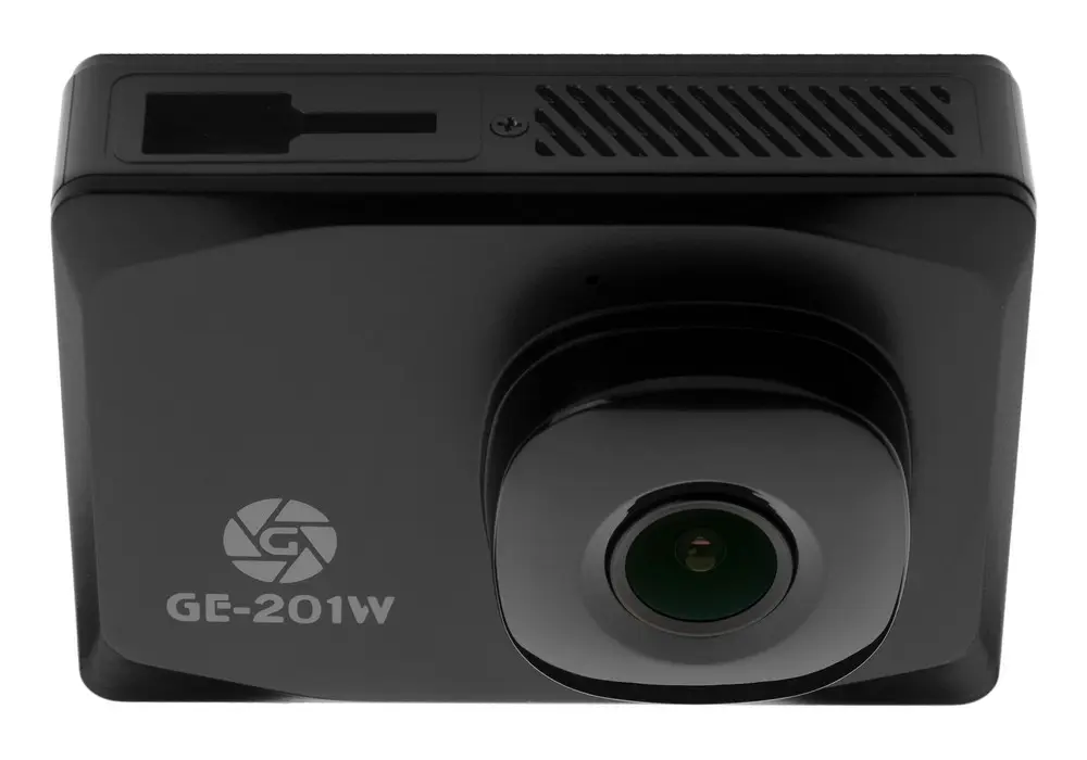 Автомобильный видеорегистратор Globex GE-201w Черный