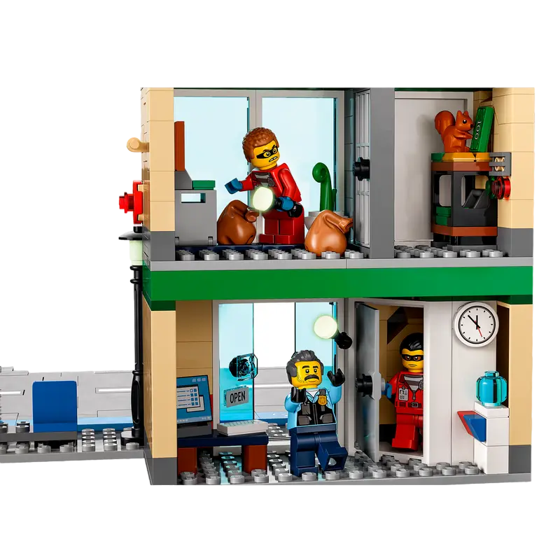 Конструктор LEGO Police Chase at the Bank Разноцветный