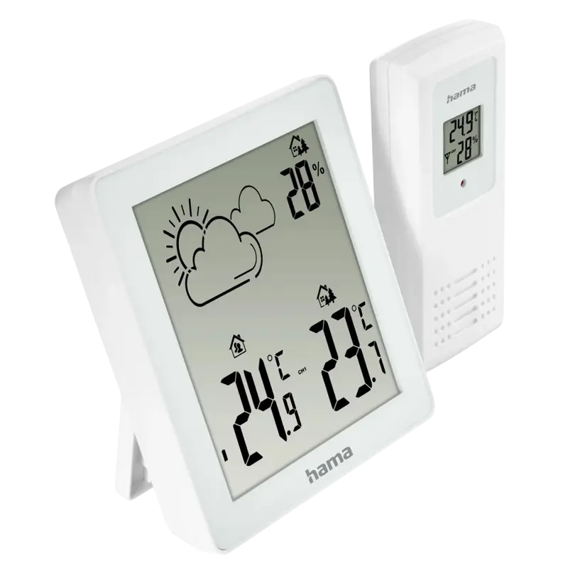 Датчик температуры и влажности HAMA Zakynthos Белый