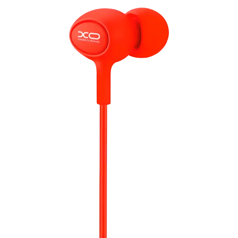 Наушники XO S6 Candy music Красный
