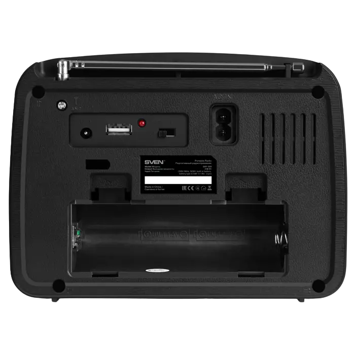 Портативное радио SVEN SRP-555 Чёрный