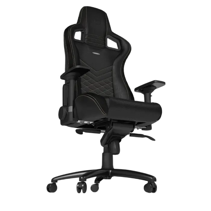 Scaun Gaming Noblechairs Epic PU Piele Negru/Auriu