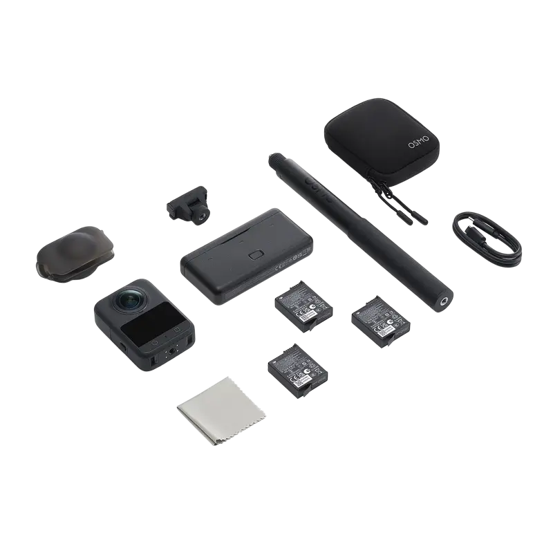 Экшн-камера DJI Osmo 360 Adventure Combo Черный