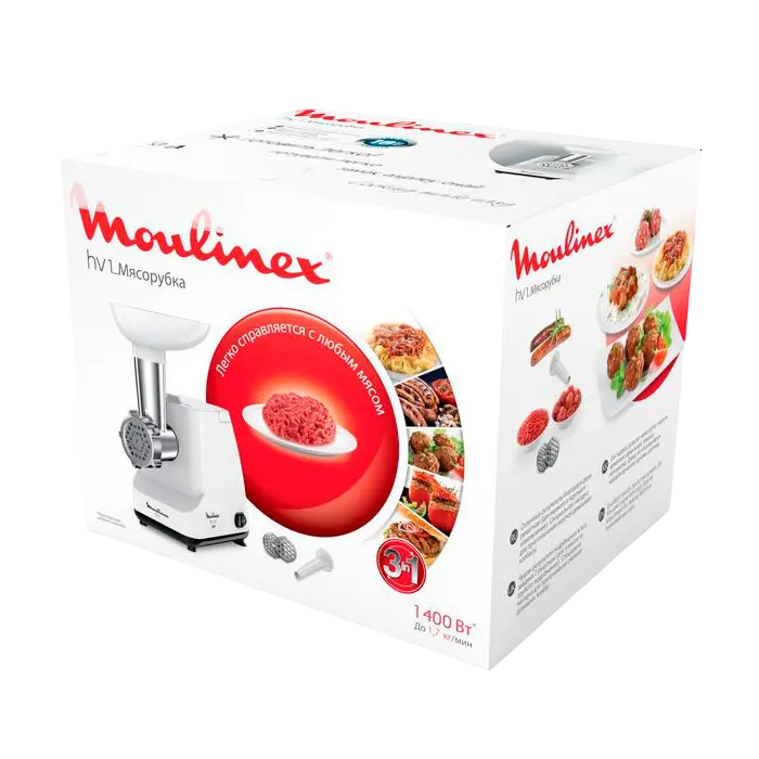 Мясорубка Moulinex ME111032 Белый