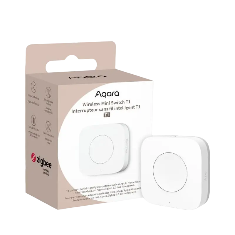 Беспроводная кнопка управления AQARA Wireless Mini Switch T1 Белый