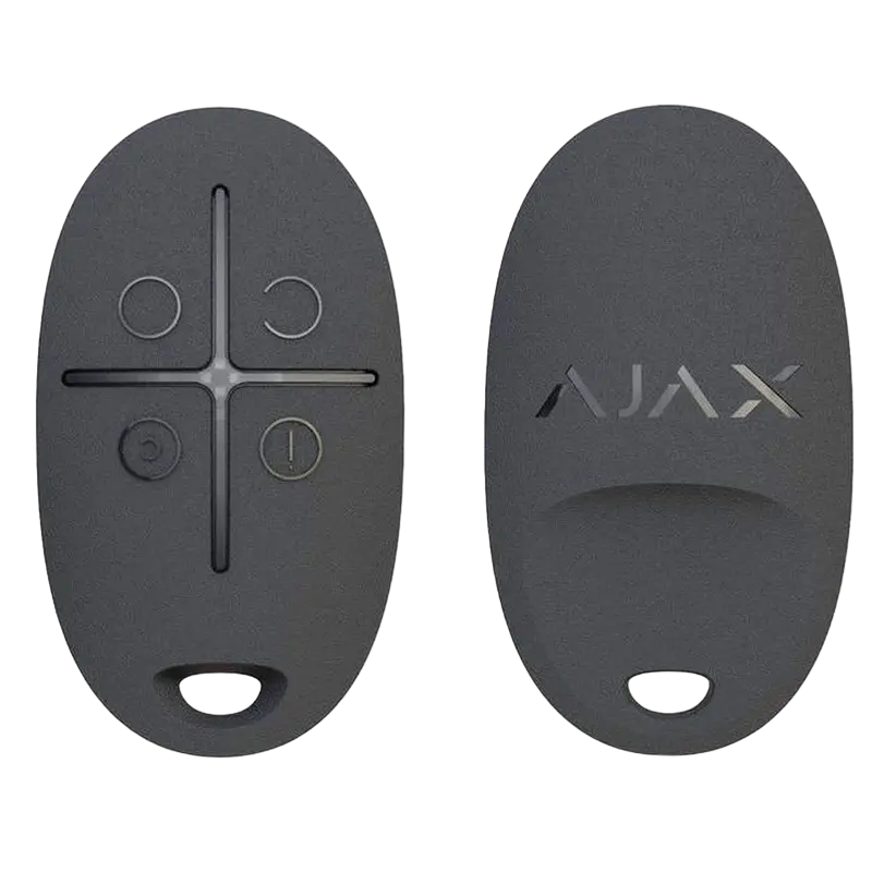 Buton de urgență Ajax SpaceControl Negru