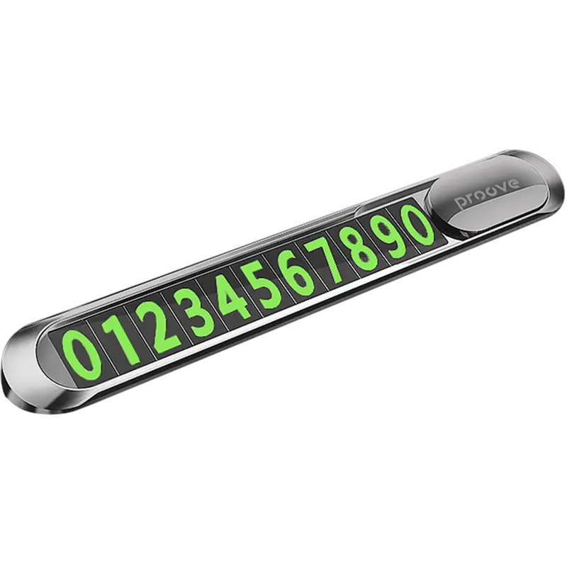 Proove Parking Number Plate Metal
