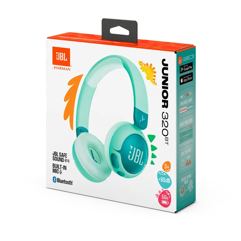 Наушники JBL JR320BT Зелёный
