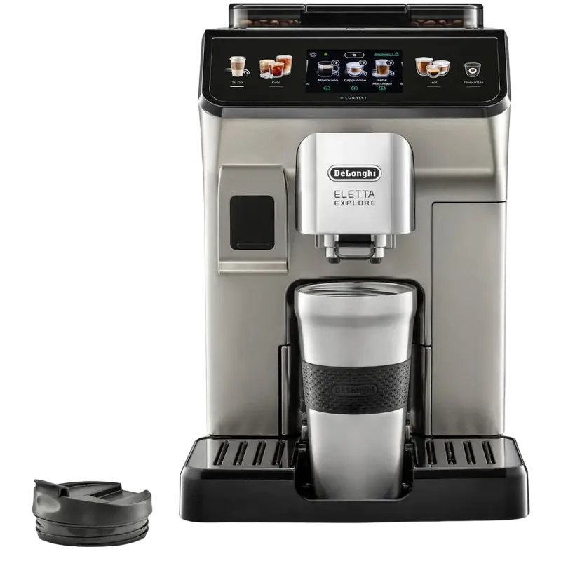 Кофемашина DeLonghi ECAM 450.86.T Серебристый