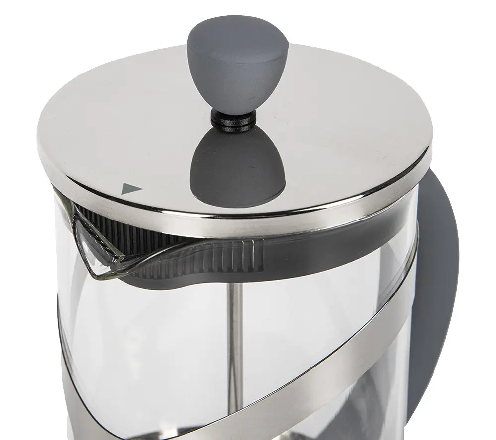 Френч-пресс Rondell Crystal Crystal Grey Серебристый