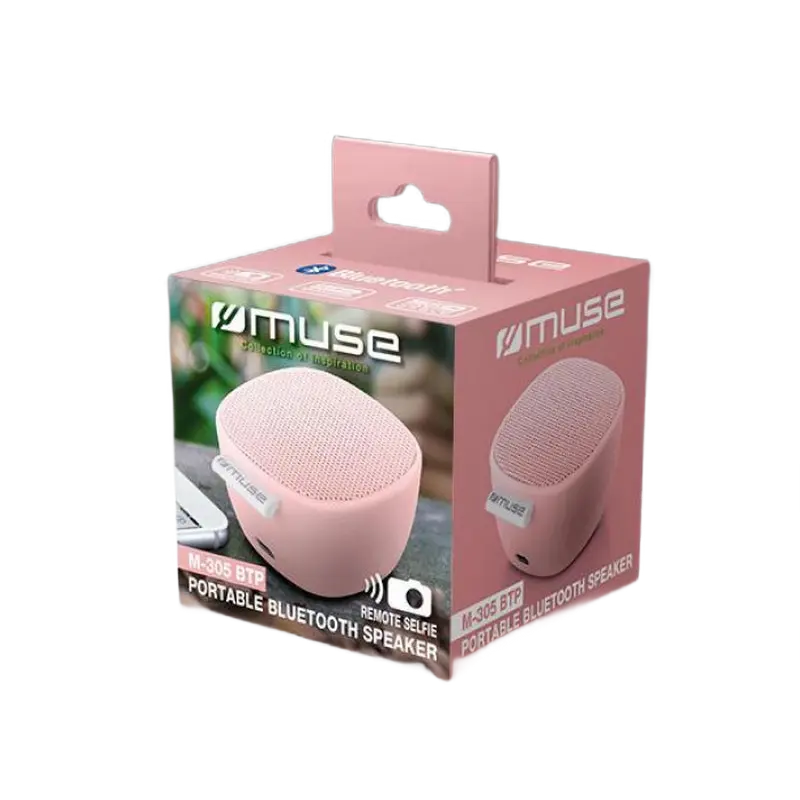 Boxă portabilă MUSE M-305 BT Roz