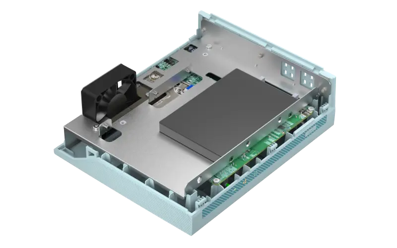 Сетевое хранилище Qnap TS-130 Голубой