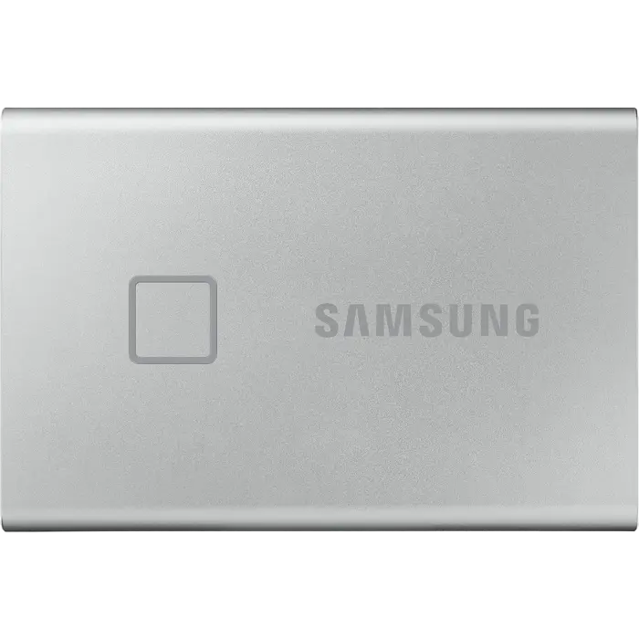 Внешний портативный SSD накопитель Samsung T7 Touch 500 ГБ Серебристый