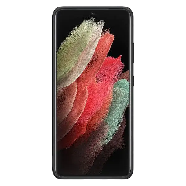 Чехол Samsung Galaxy S21 Ultra Silicone Cover Чёрный