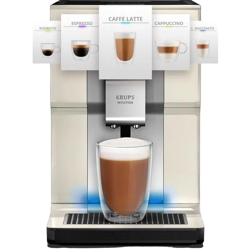 Кофемашина Krups EA872A10 Бежевый