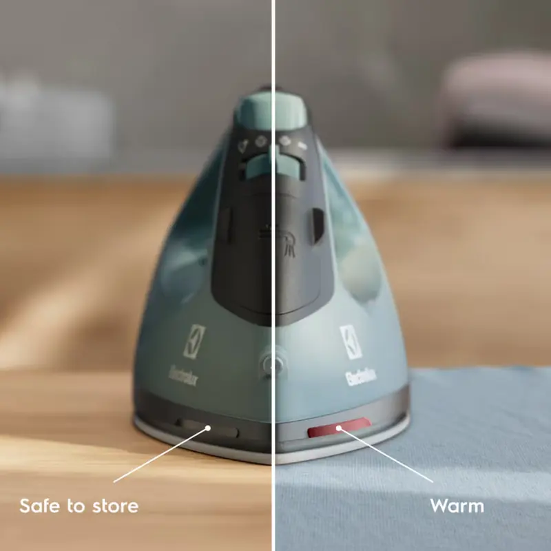 Утюг Electrolux E5SI2-6OG Черный | Зелёный