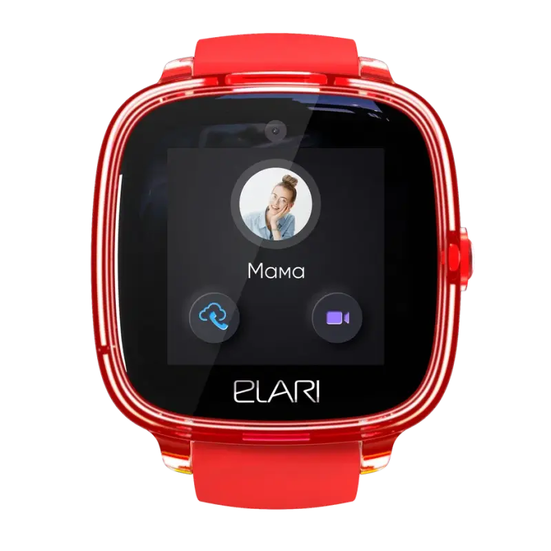 Детские часы Elari KidPhone Fresh 4G Красный
