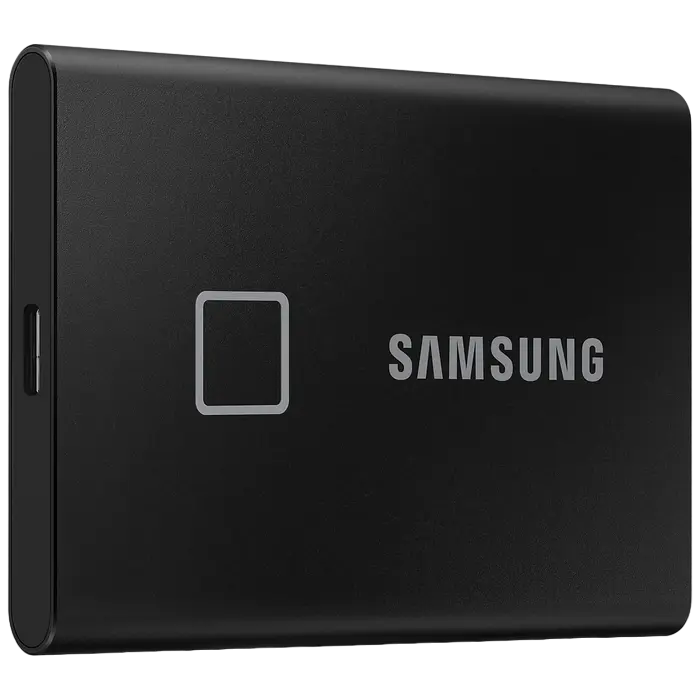 SSD portabil extern Samsung T7 Touch 1 TB Negru