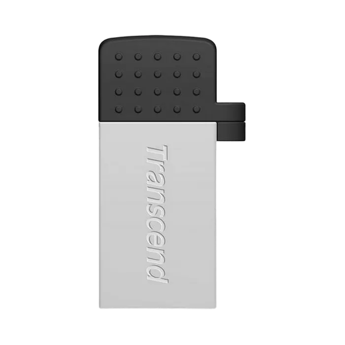 USB Flash накопитель Transcend JetFlash 380 8ГБ Серебристый