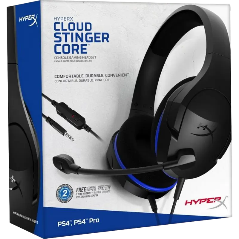 Наушники HyperX Stinger Core PS5 Чёрный