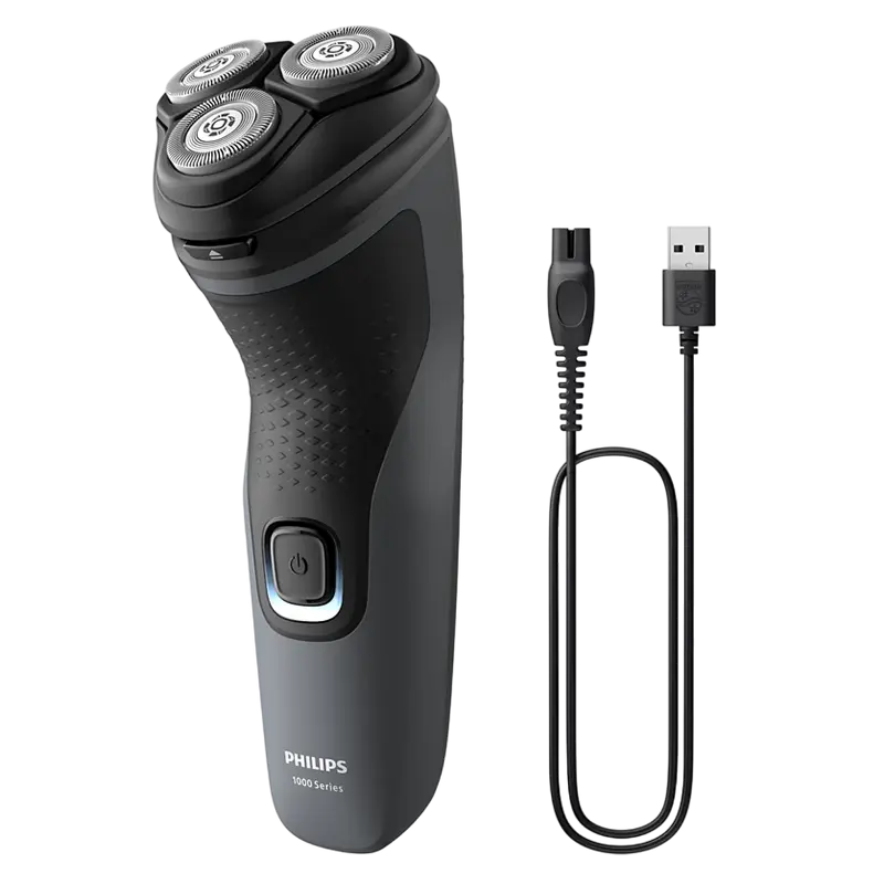 Электробритва мужская Philips Series 1000 Чёрный