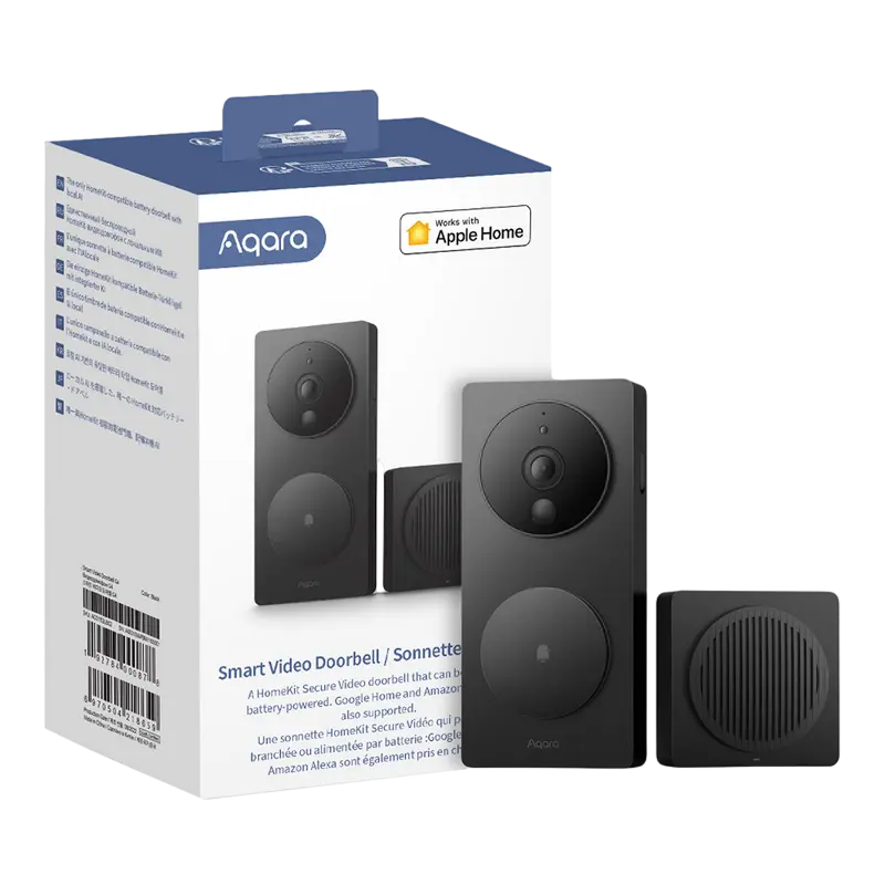 Дверной видеозвонок AQARA G4 Черный