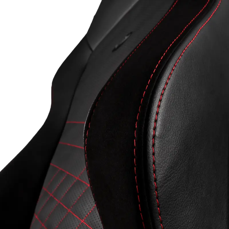 Scaun Gaming Noblechairs Hero PU Piele Negru/Rosu