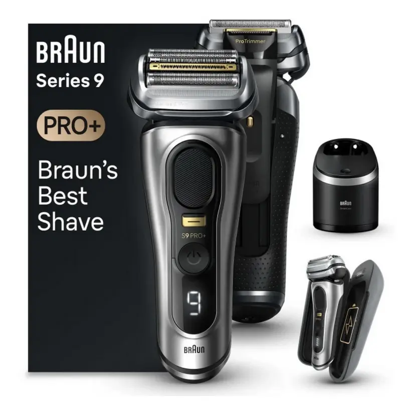 Aparat de ras electric Braun S9 Pro+ 9577cc Argintiu