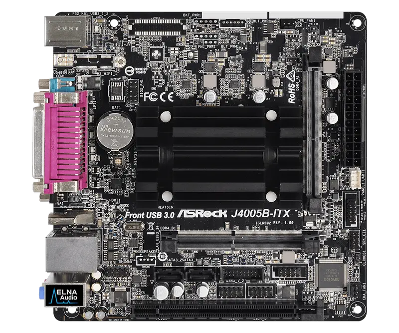 Материнская плата ASRock J4005B-ITX ITX