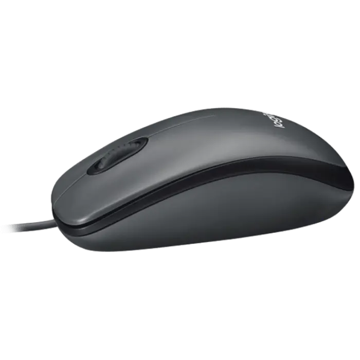 Мышь Logitech M90 Проводное Серый